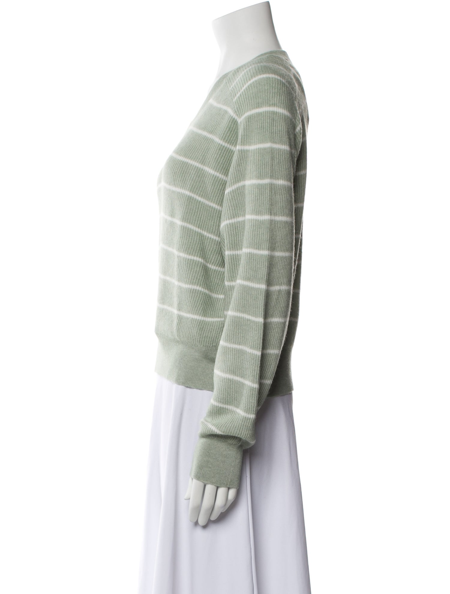Brunello Cucinelli Alpaca Striped Sweater w/ Tags