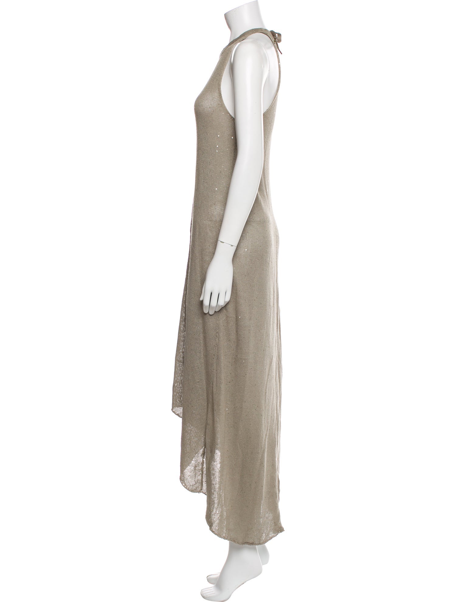 Brunello Cucinelli Linen Long Dress