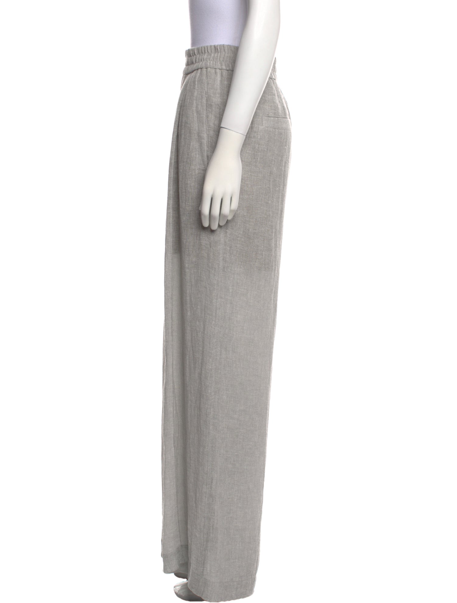 Brunello Cucinelli Linen Wide Leg Pants w/ Tags