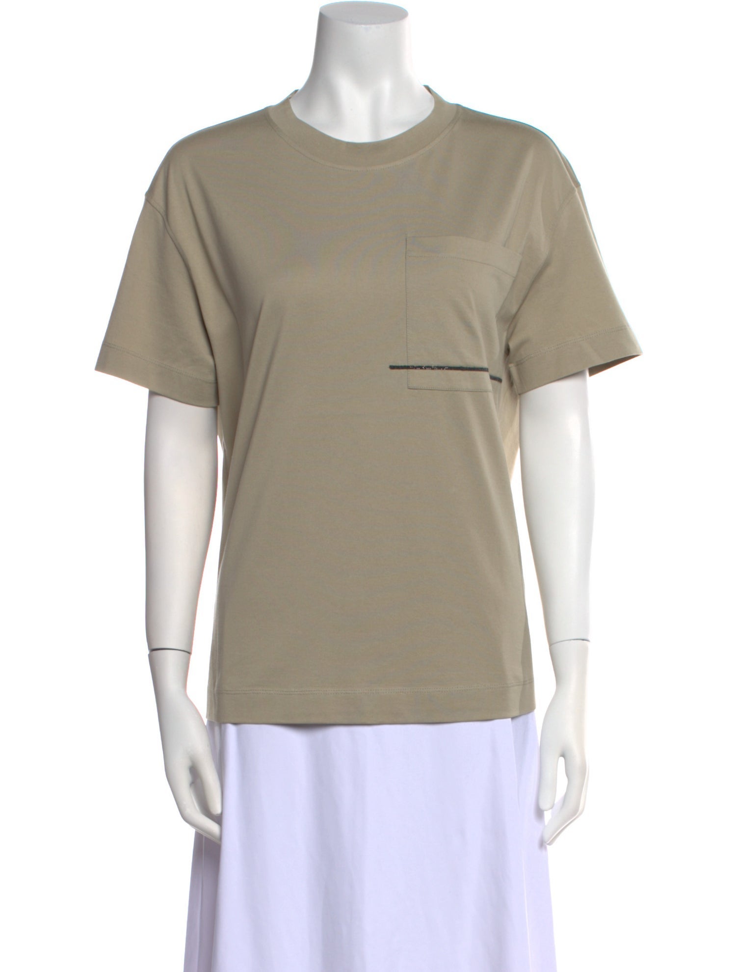 Brunello Cucinelli Crew Neck Short Sleeve T-Shirt w/ Tags