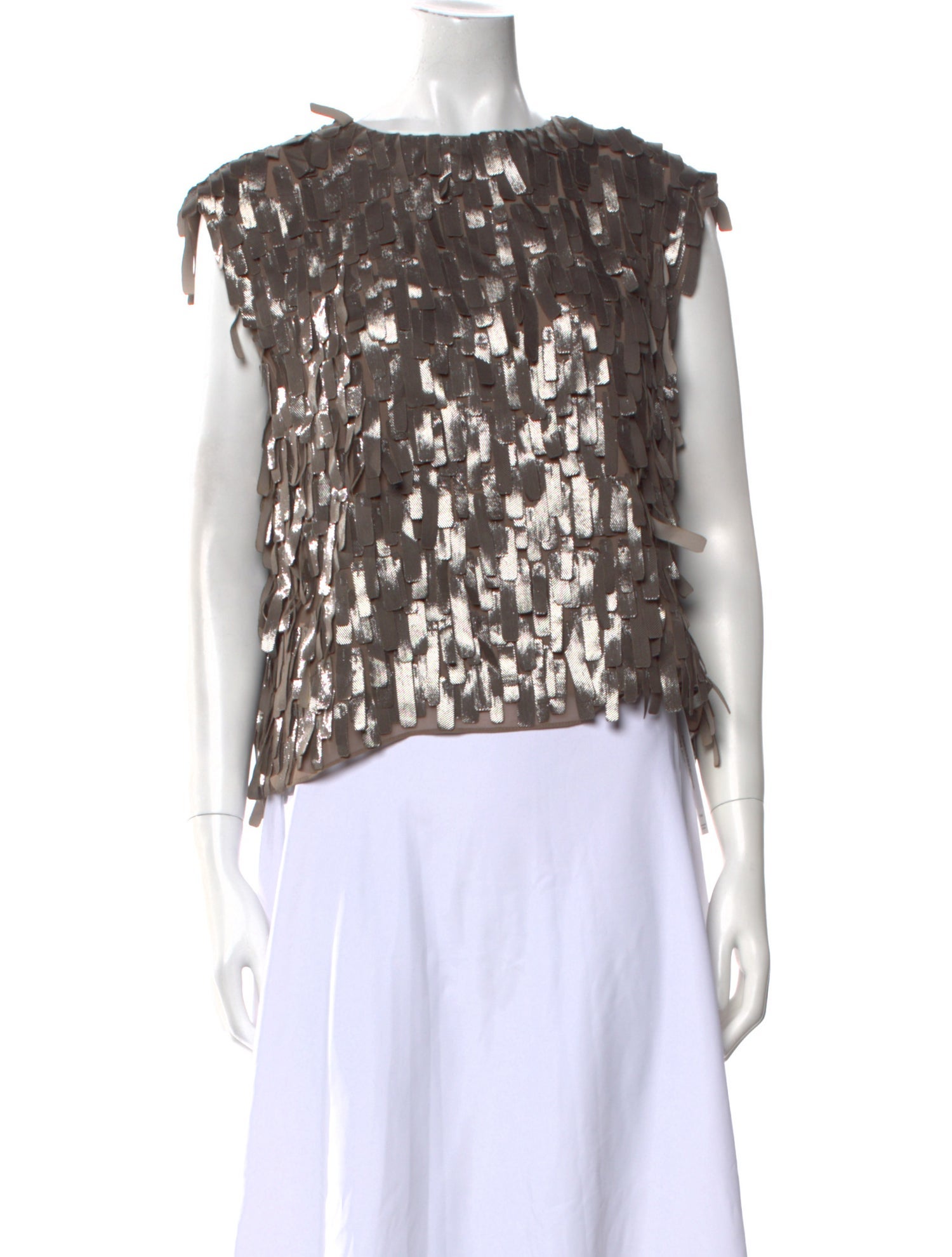 Brunello Cucinelli Bateau Neckline Short Sleeve Top w/ Tags