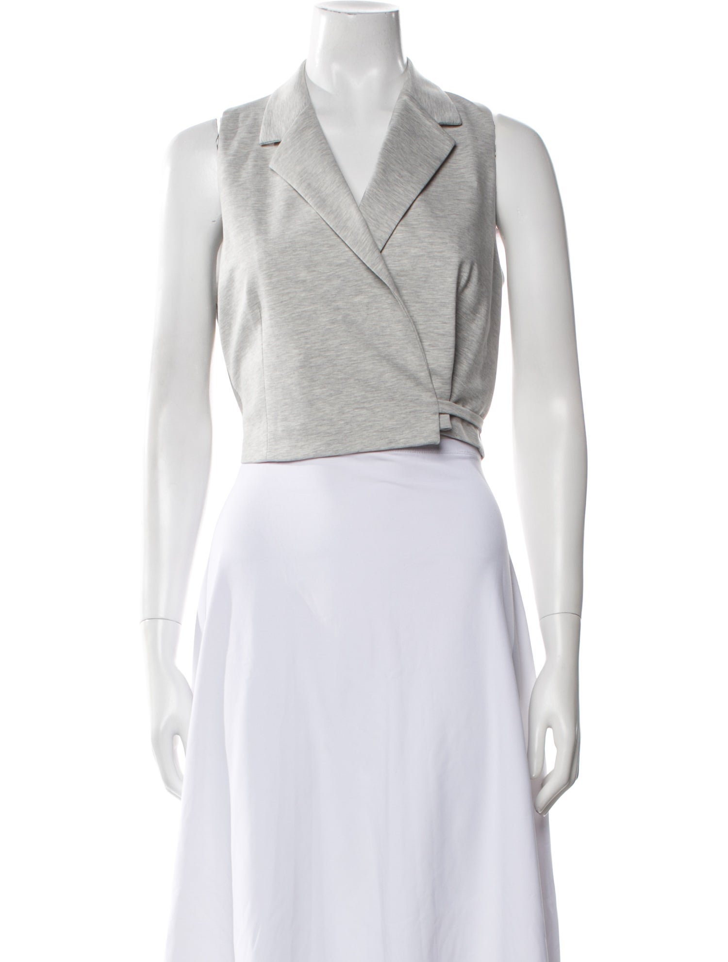 Brunello Cucinelli V-Neck Sleeveless Crop Top w/ Tags