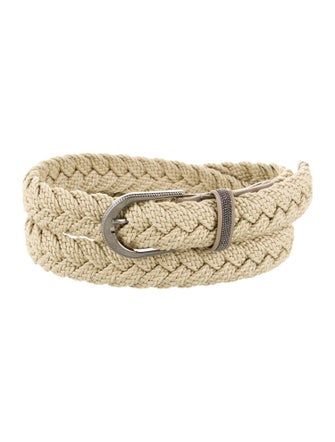 Brunello Cucinelli Beaded Accents Belt
