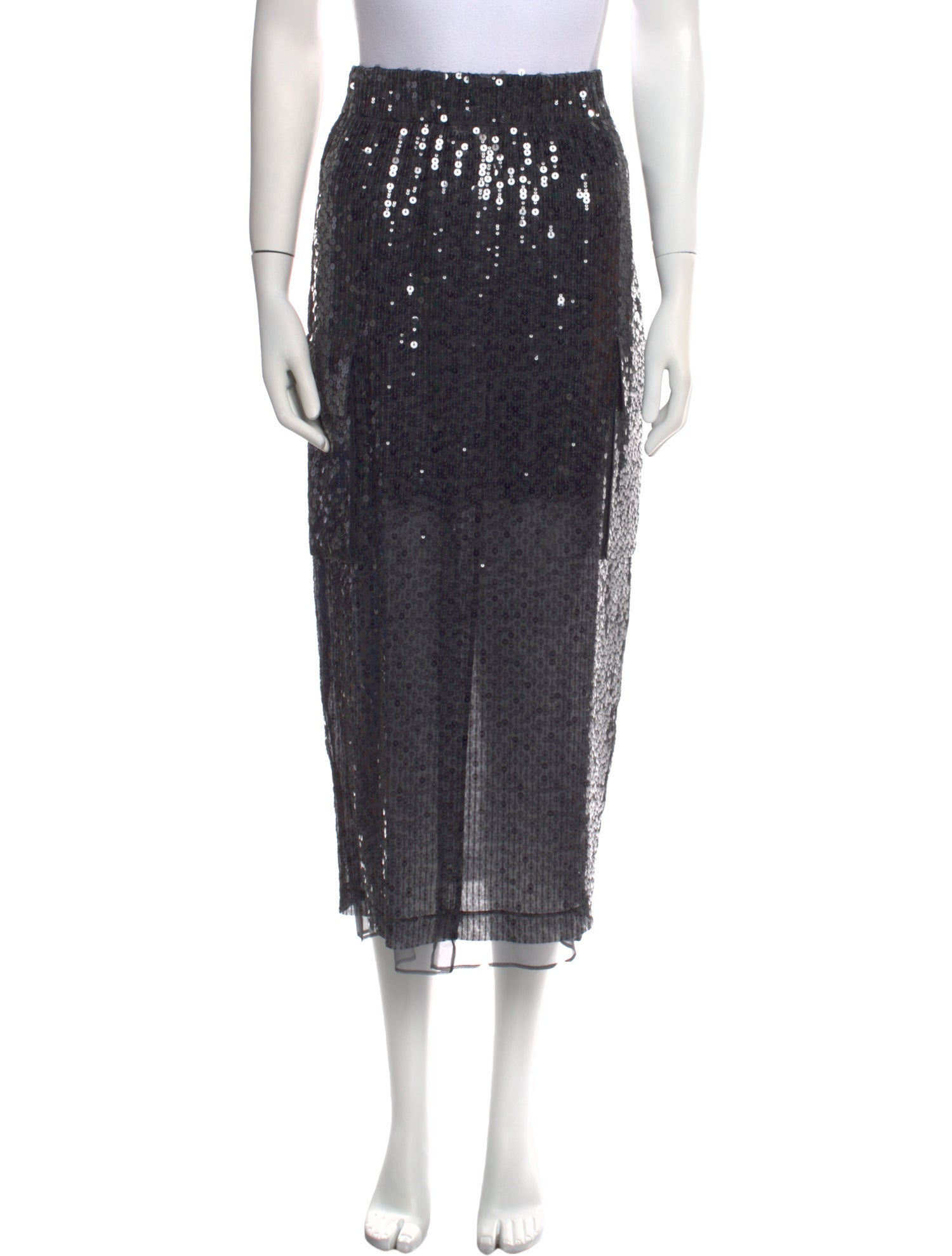 Brunello Cucinelli Sequin Midi Length Skirt w/ Tags