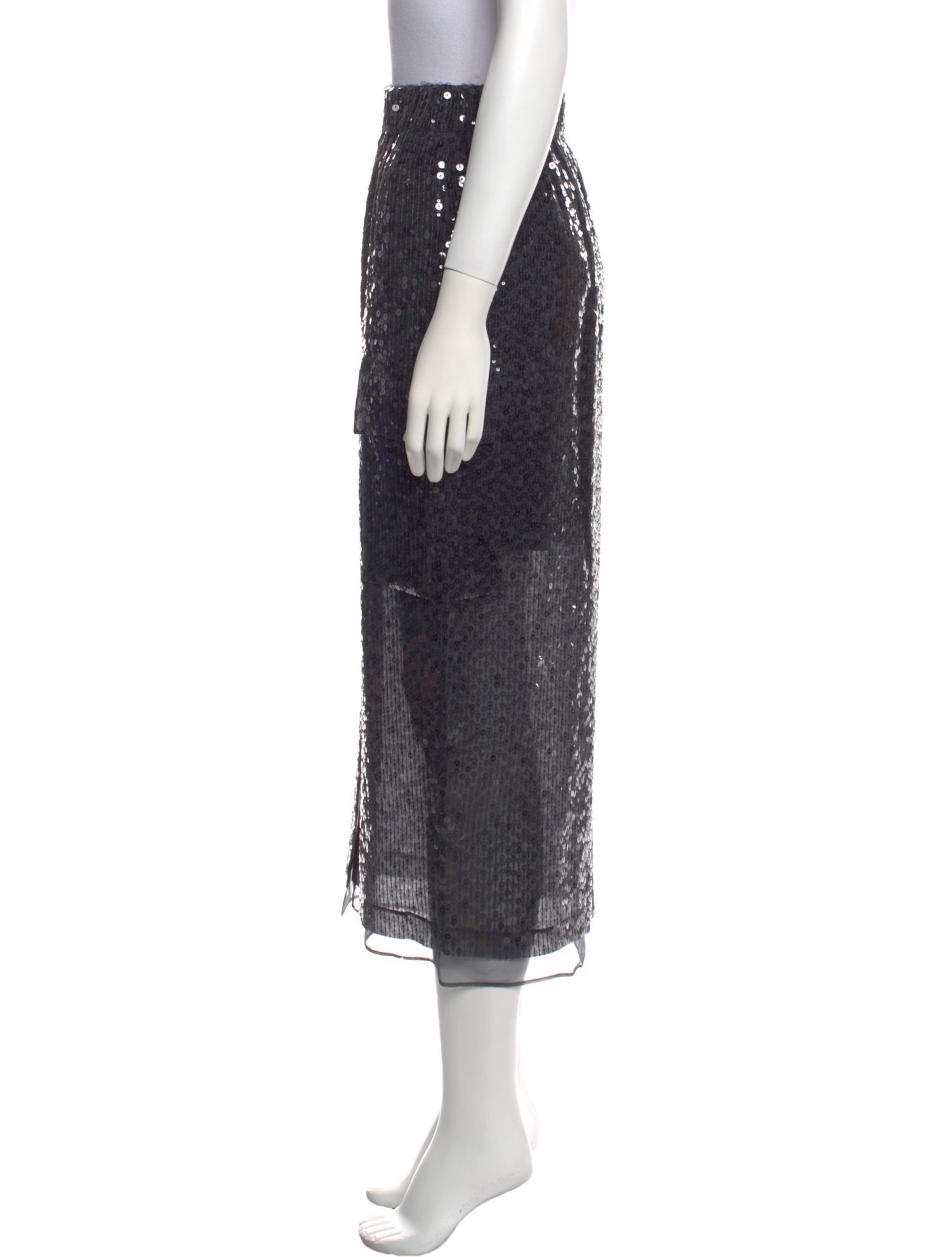 Brunello Cucinelli Sequin Midi Length Skirt w/ Tags