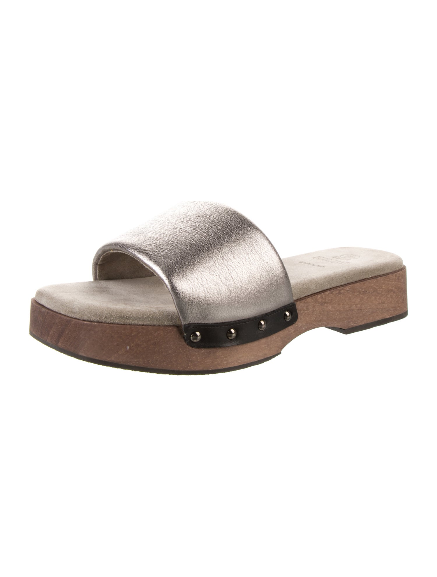 Brunello Cucinelli Leather Slides