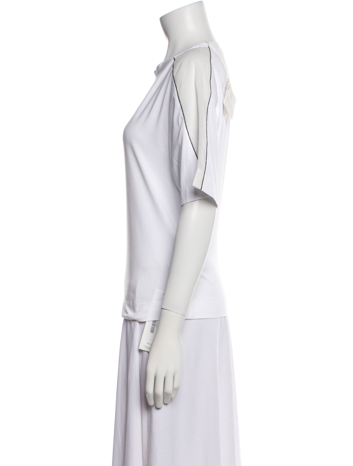 Brunello Cucinelli Crew Neck Short Sleeve T-Shirt w/ Tags