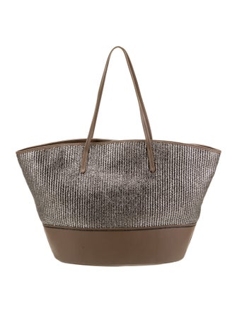 Brunello Cucinelli Raffia Tote