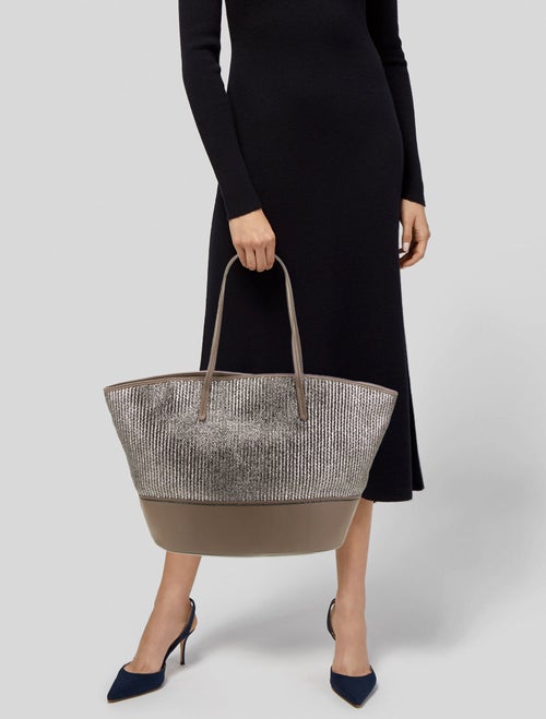Brunello Cucinelli Raffia Tote