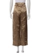 Brunello Cucinelli Mongolian Lamb Wide Leg Pants