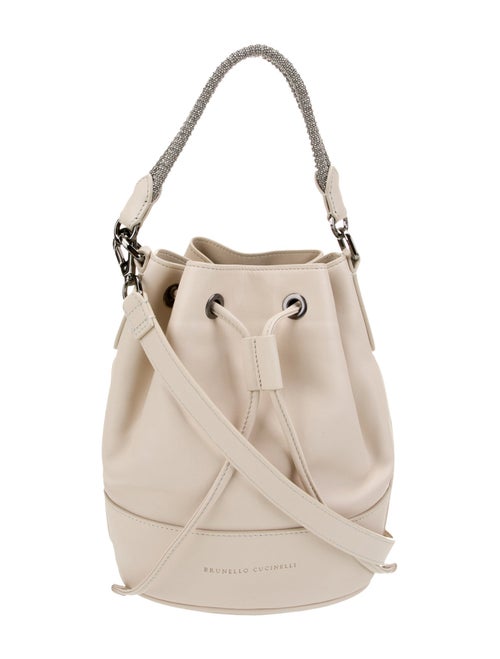Brunello Cucinelli Leather Bucket Bag
