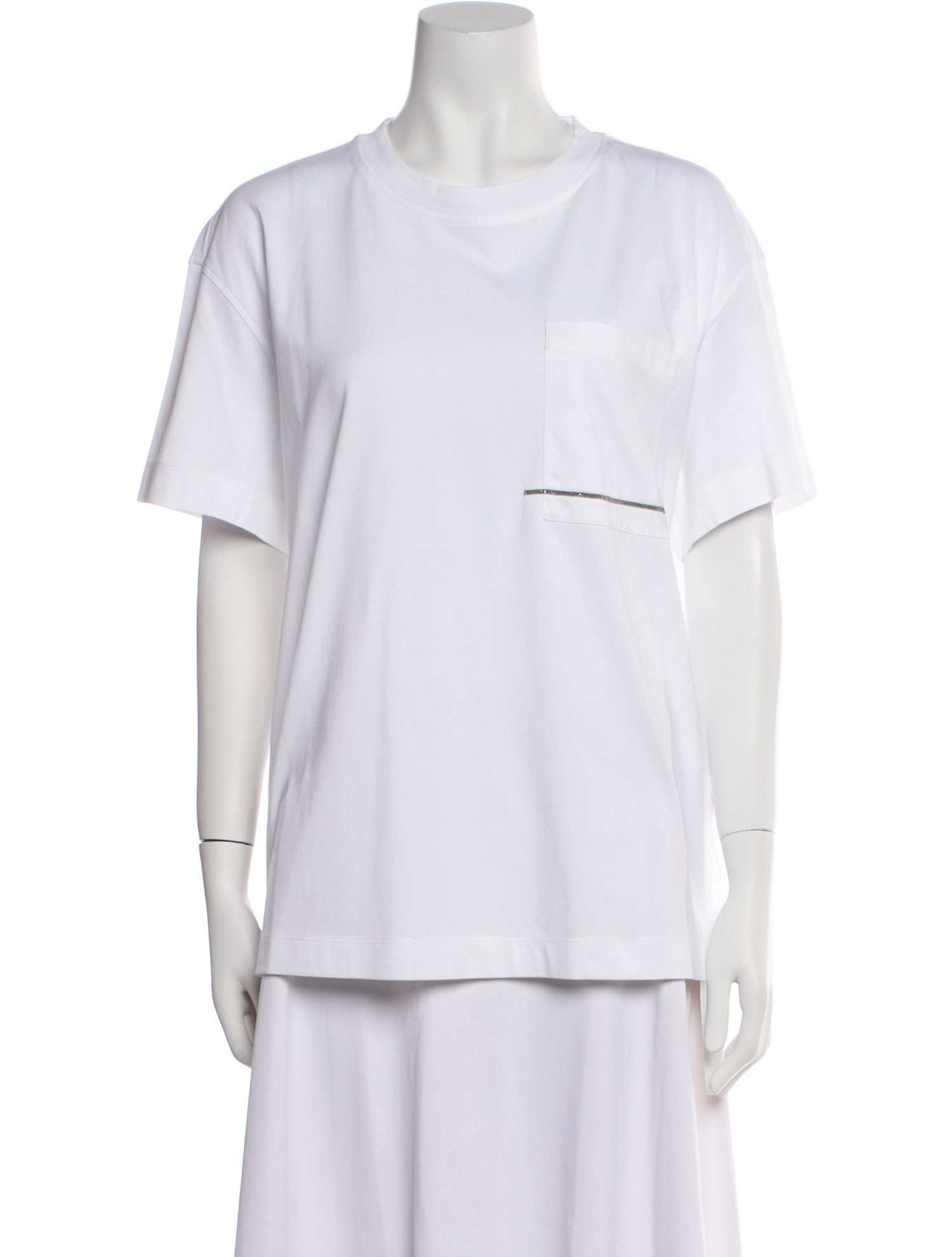 Brunello Cucinelli Crew Neck Short Sleeve T-Shirt w/ Tags