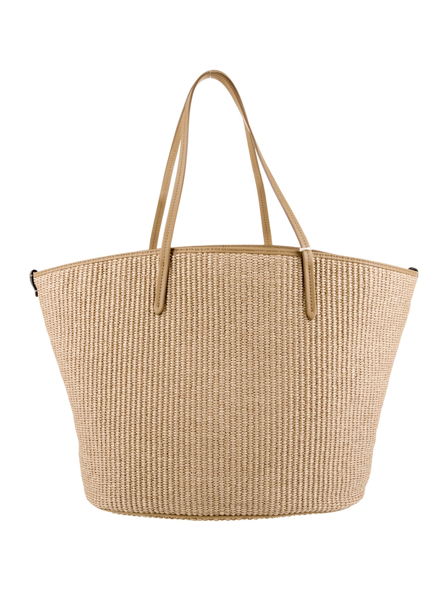 Brunello Cucinelli Raffia Tote w/ Tags