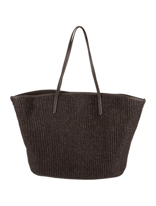 Brunello Cucinelli Raffia Tote