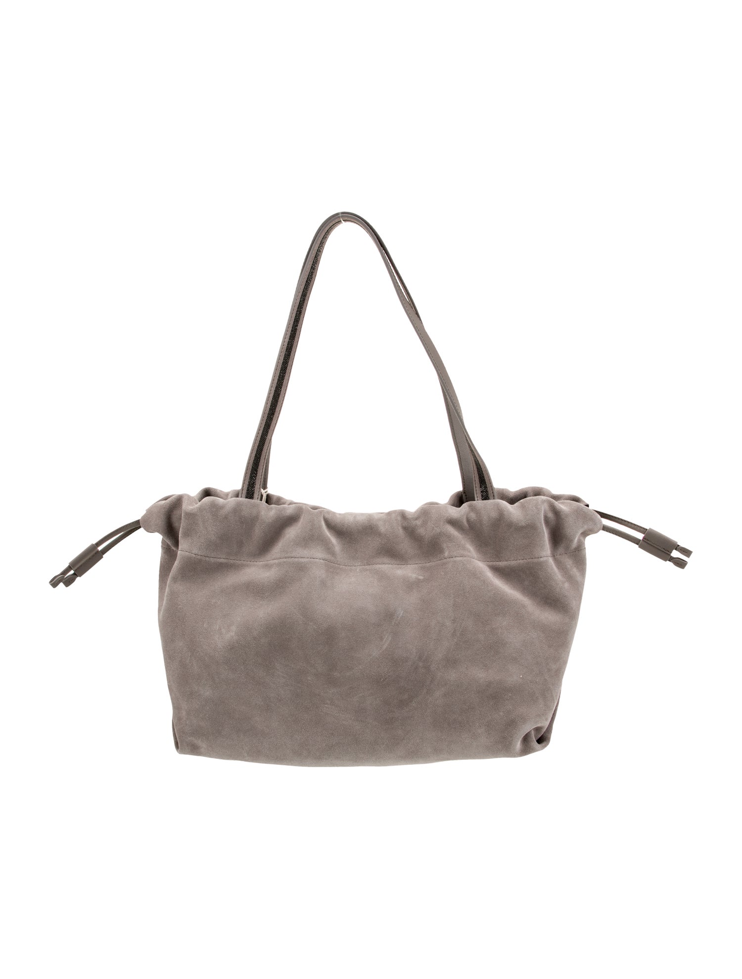 Brunello Cucinelli Suede Shoulder Bag