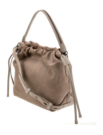 Brunello Cucinelli Suede Bucket Bag