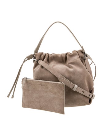 Brunello Cucinelli Suede Bucket Bag