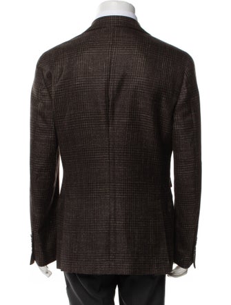 Brunello Cucinelli Wool Tweed Pattern Jacket