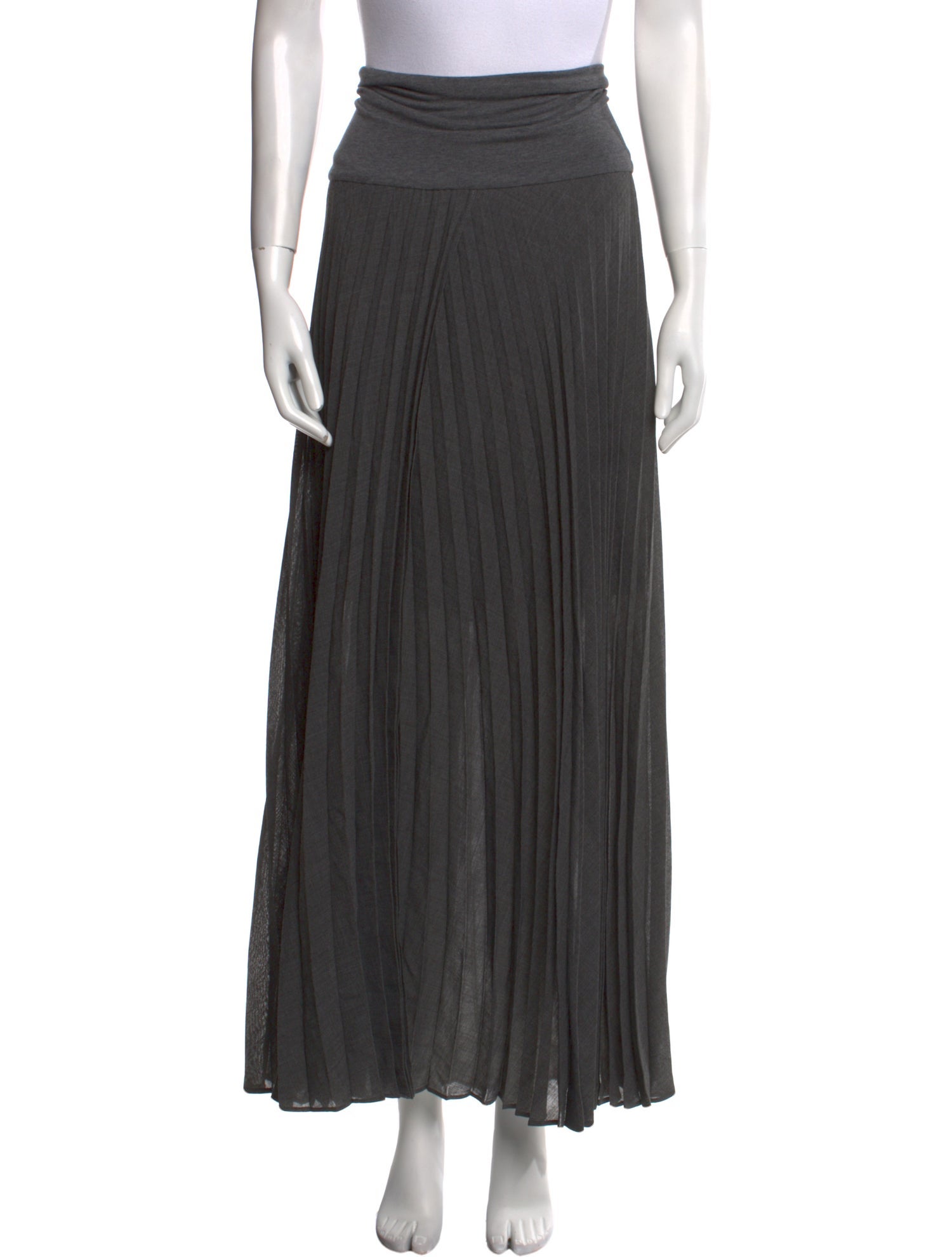 Brunello Cucinelli Virgin Wool Long Skirt