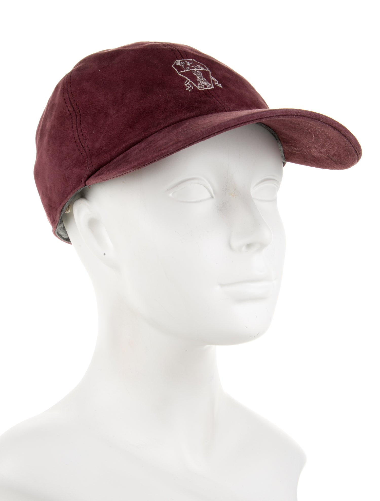 Brunello Cucinelli suede baseball cap