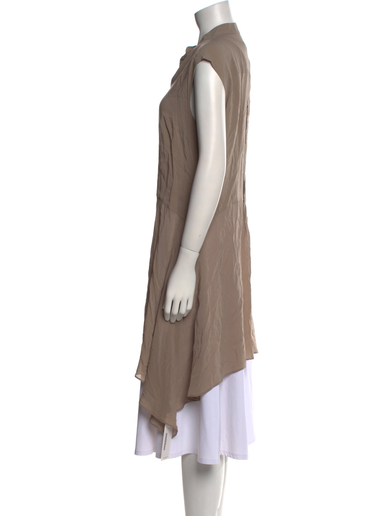 Brunello Cucinelli V-Neck Sleeveless Tunic