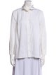 Brunello Cucinelli Long Sleeve Button-Up Top