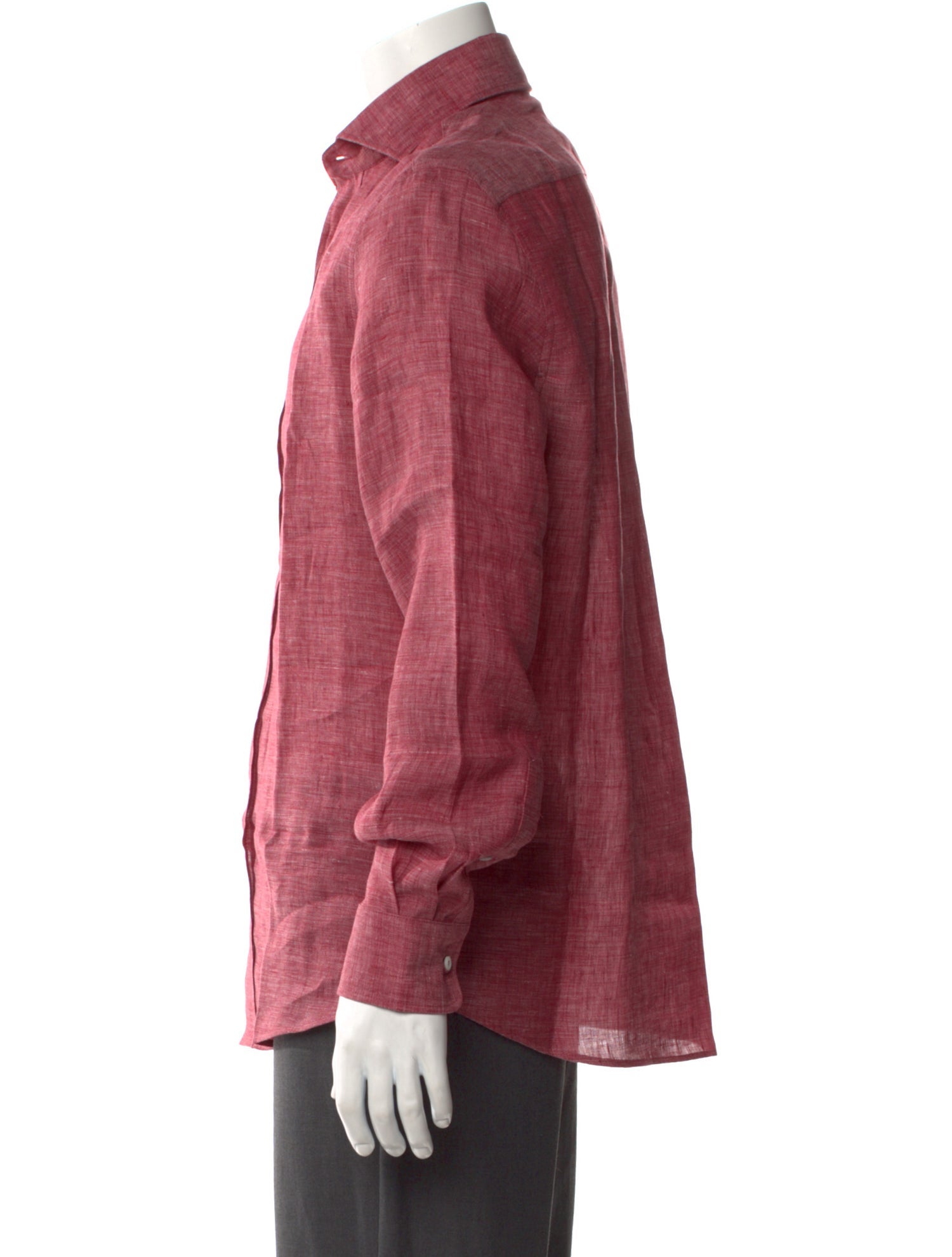 Brunello Cucinelli Linen Long Sleeve Shirt w/ Tags