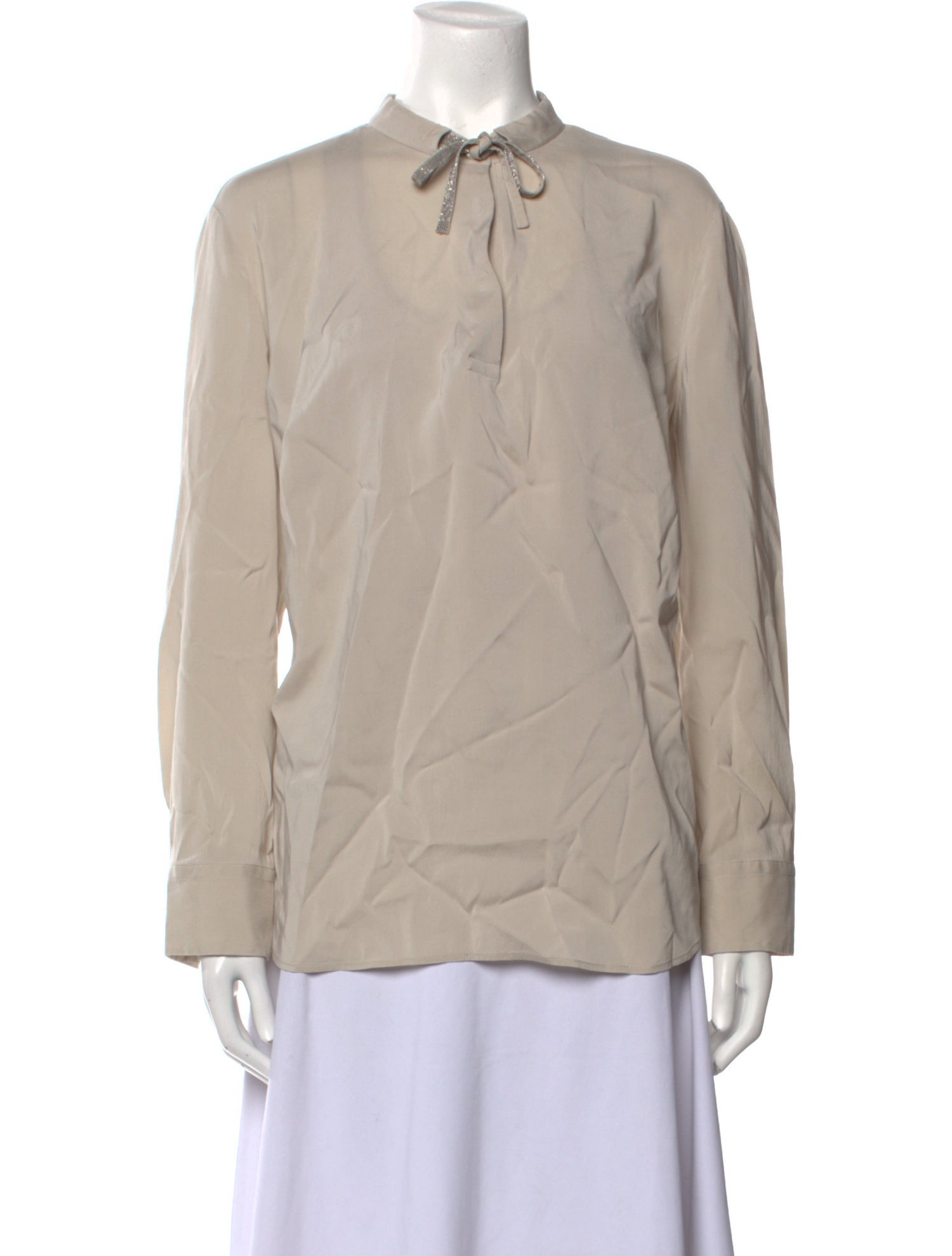 Brunello Cucinelli Long Sleeve Blouse