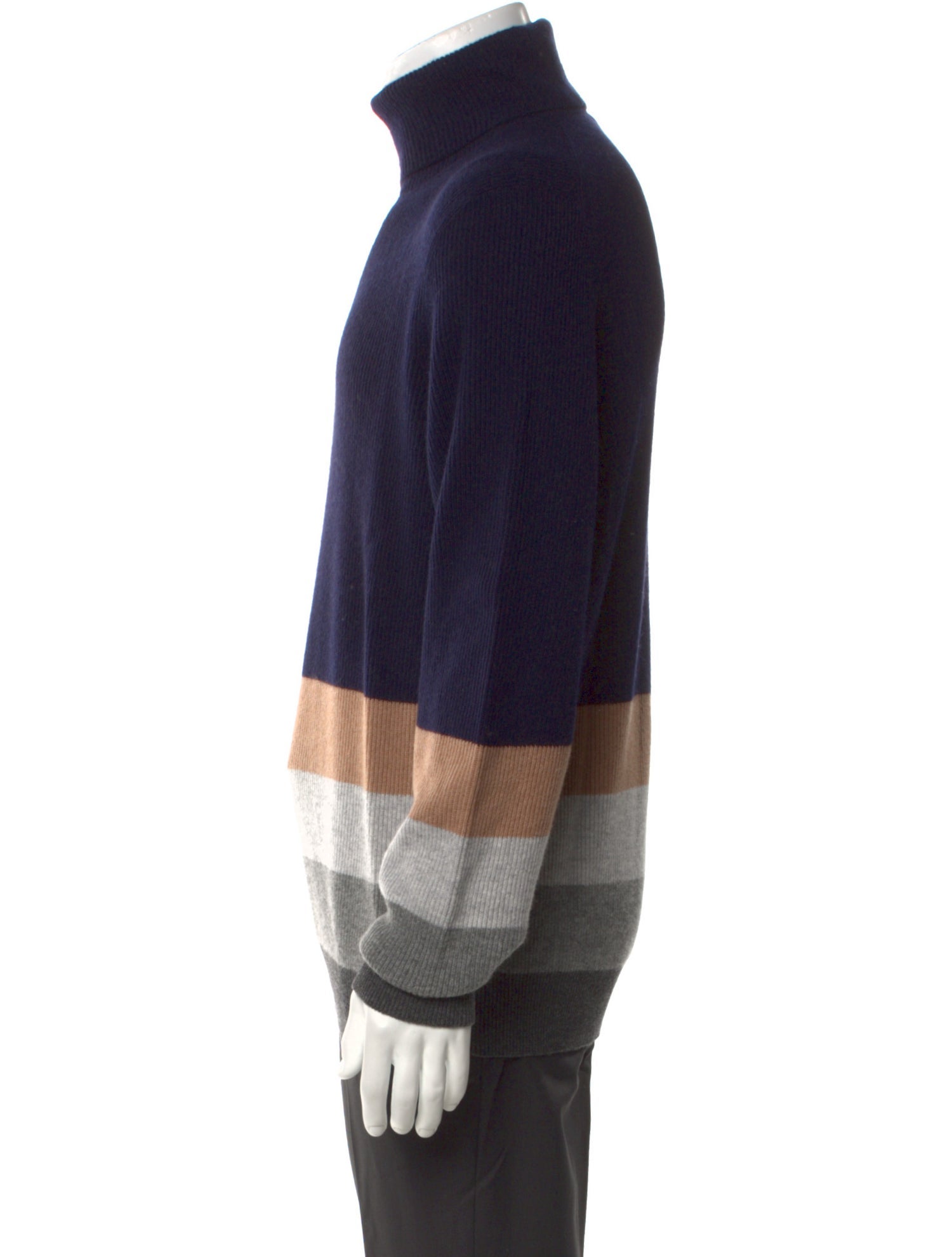 Brunello Cucinelli Cashmere Striped Pullover