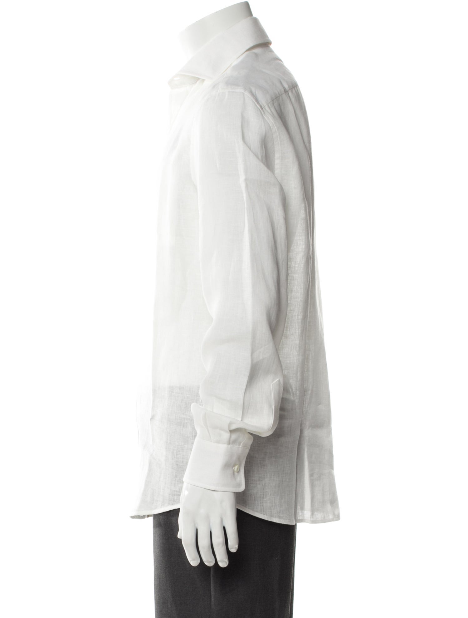 Brunello Cucinelli Linen Long Sleeve Shirt w/ Tags