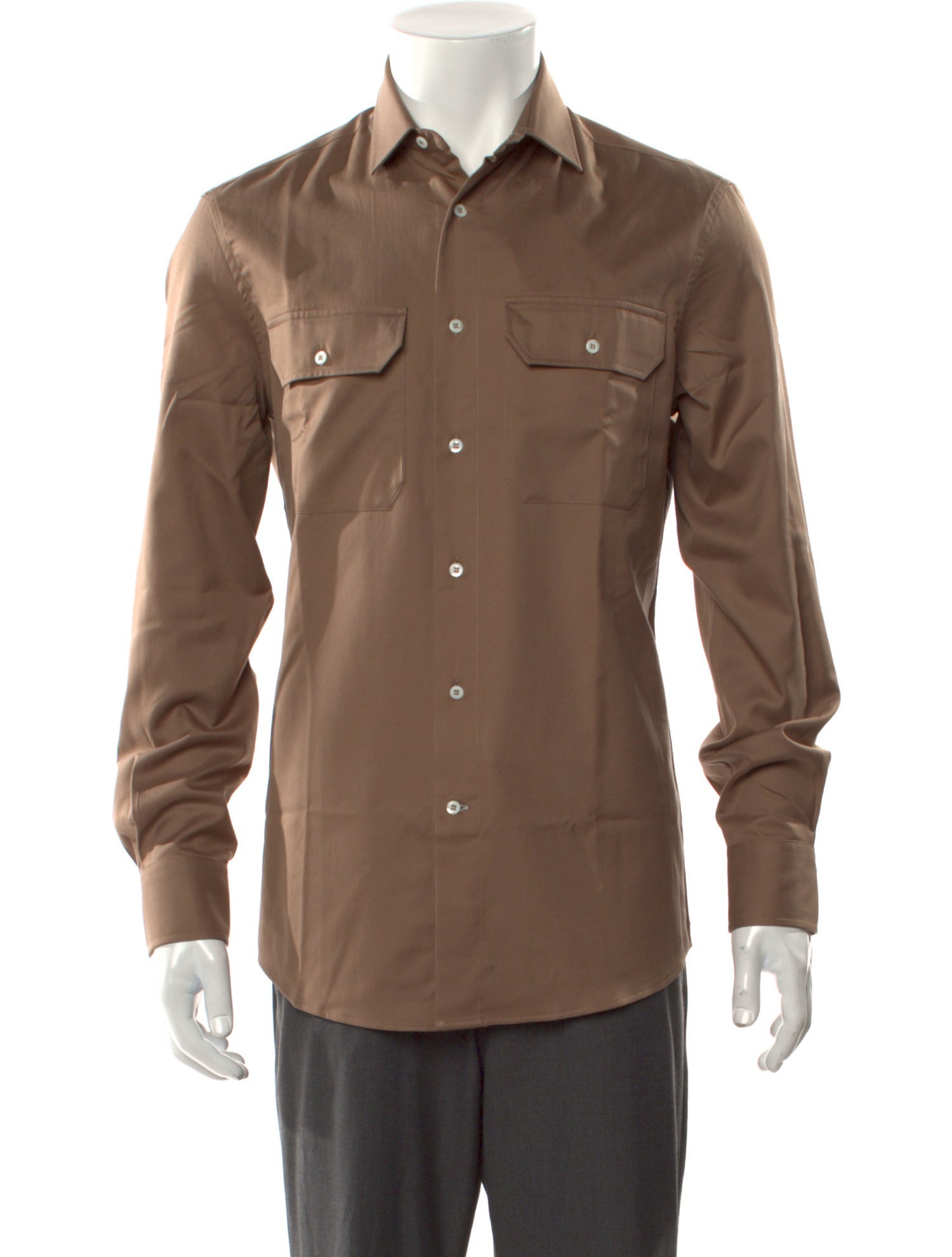 Brunello Cucinelli Long Sleeve Western Shirt w/ Tags