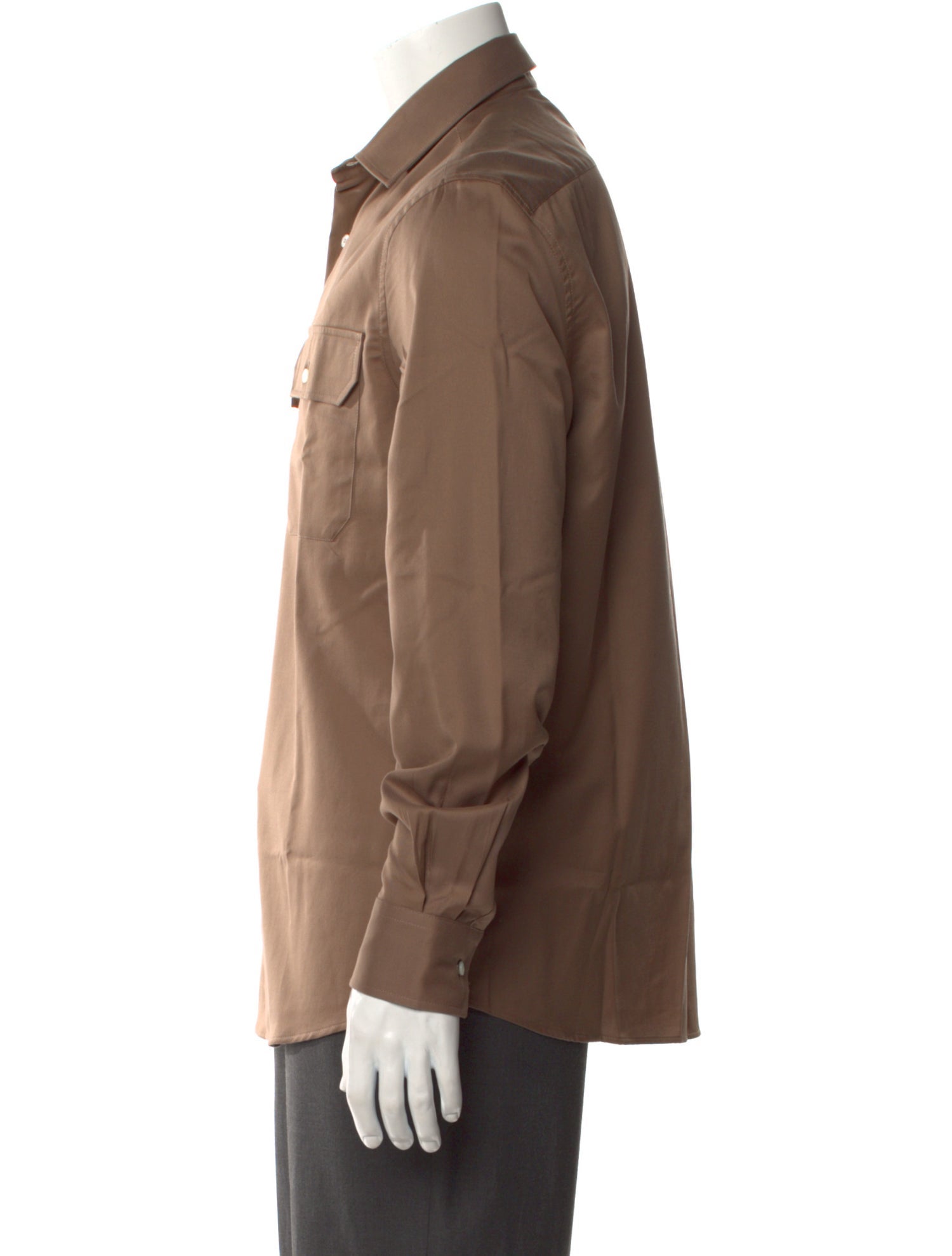 Brunello Cucinelli Long Sleeve Western Shirt w/ Tags