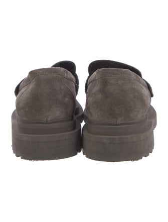 Brunello Cucinelli Monili Suede Loafers