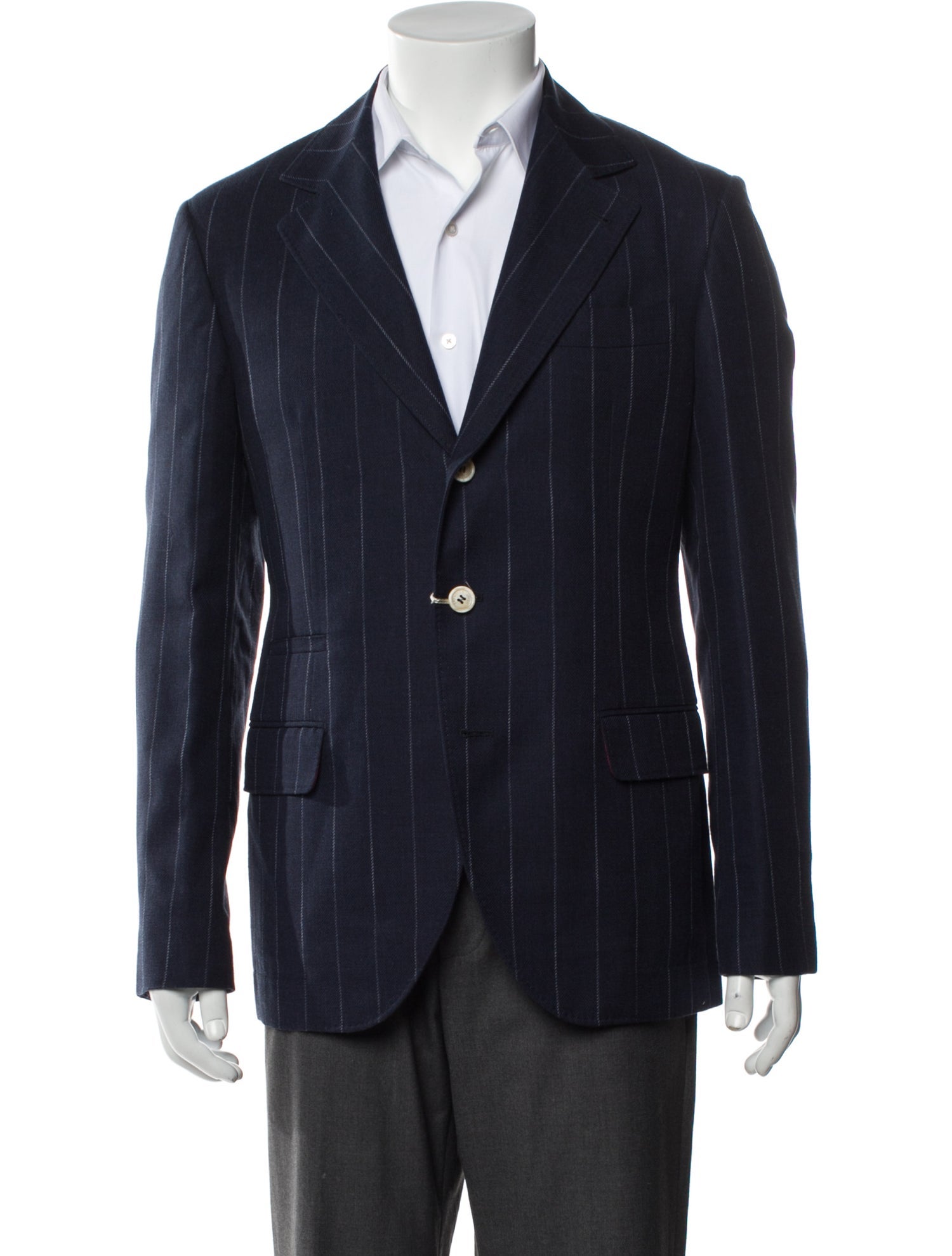 Brunello Cucinelli Striped Blazer