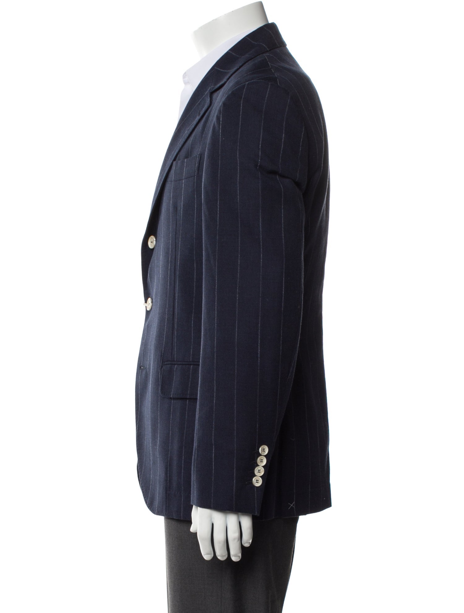 Brunello Cucinelli Striped Blazer
