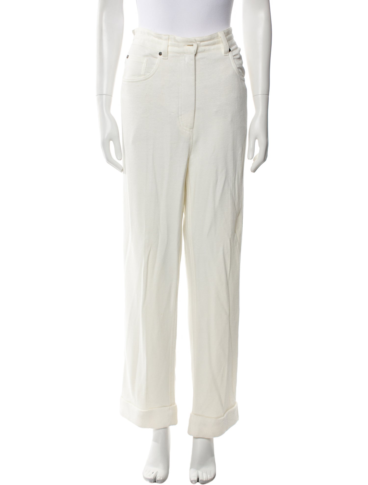 Brunello Cucinelli Linen Wide Leg Pants