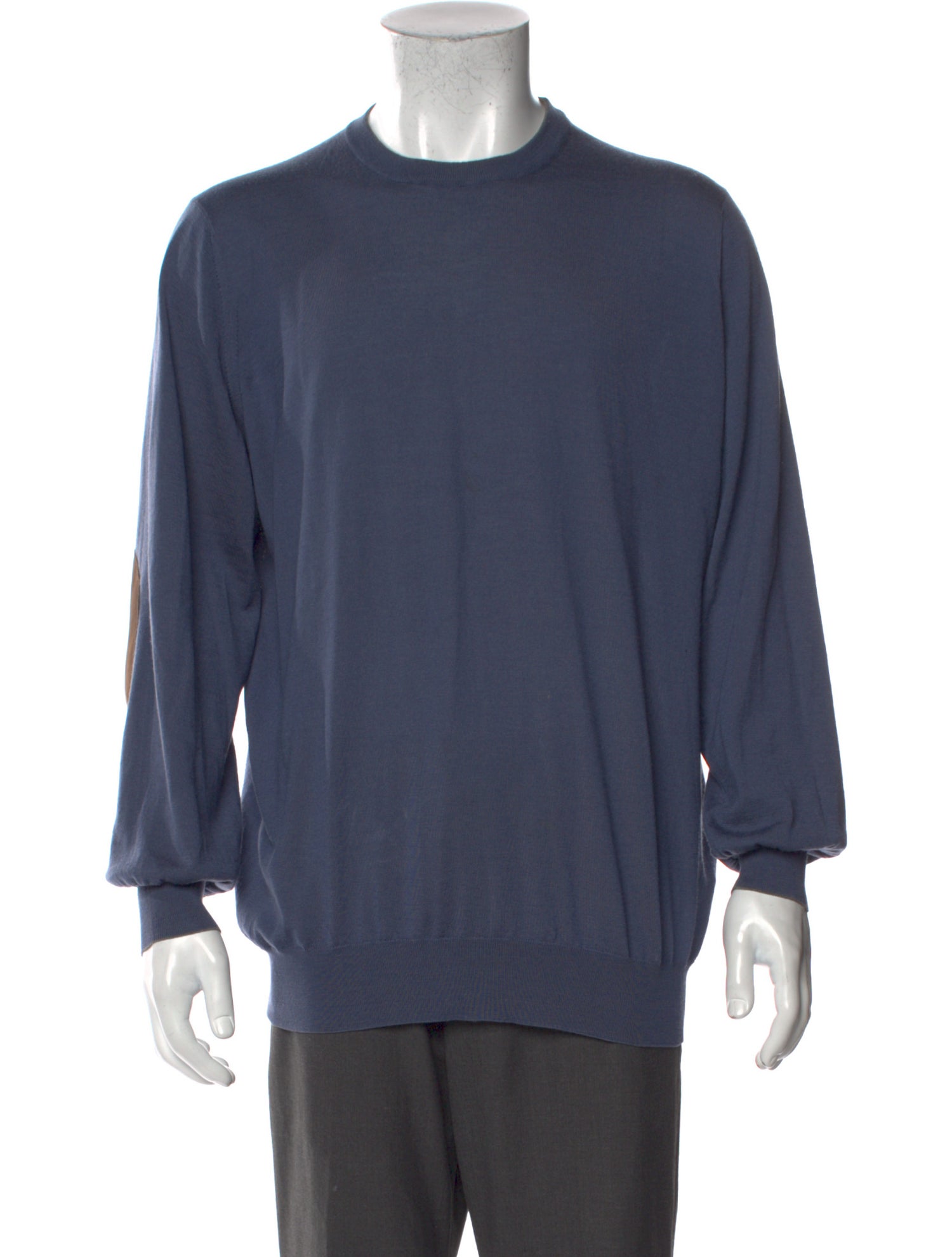 Brunello Cucinelli Virgin Wool Crew Neck Pullover