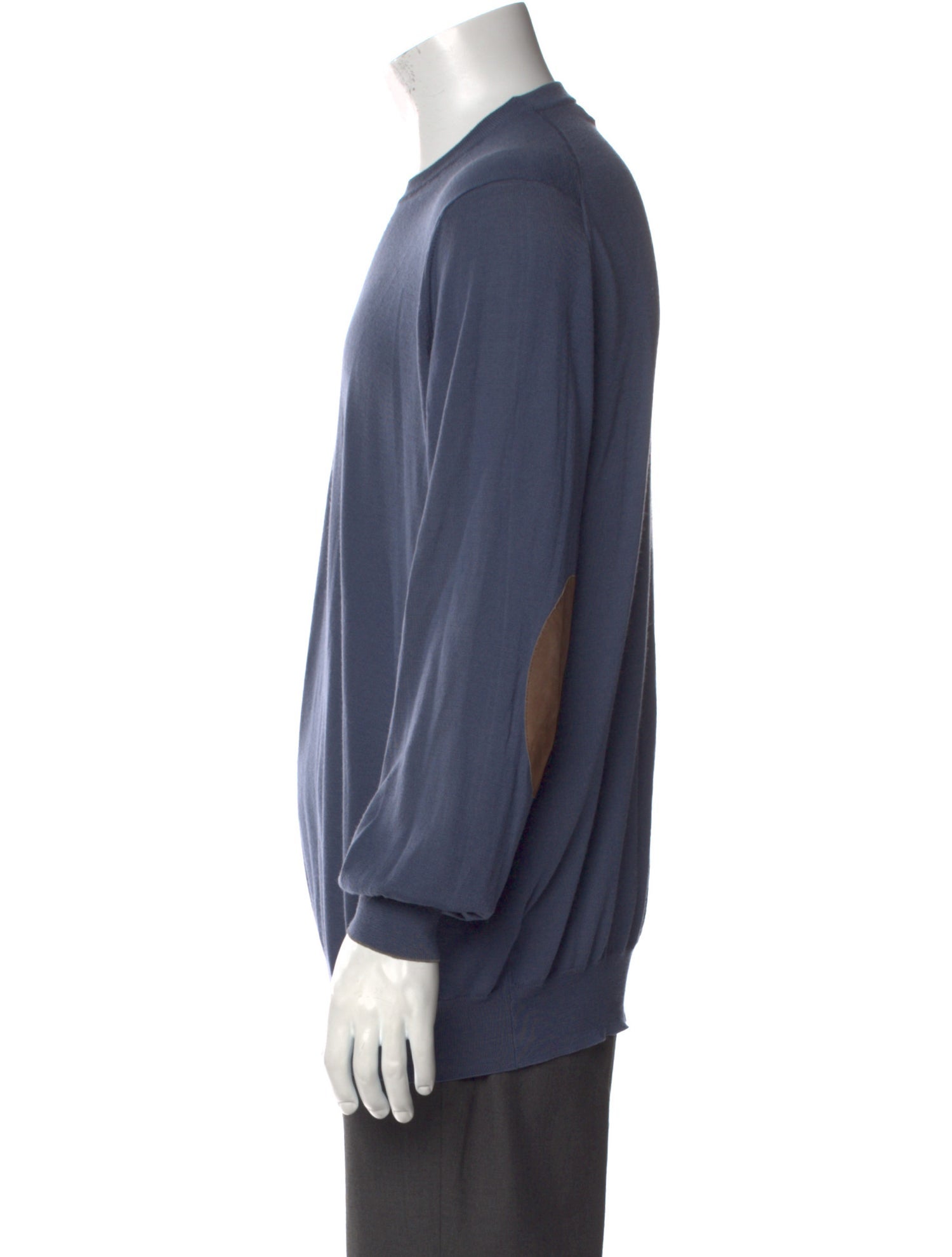 Brunello Cucinelli Virgin Wool Crew Neck Pullover