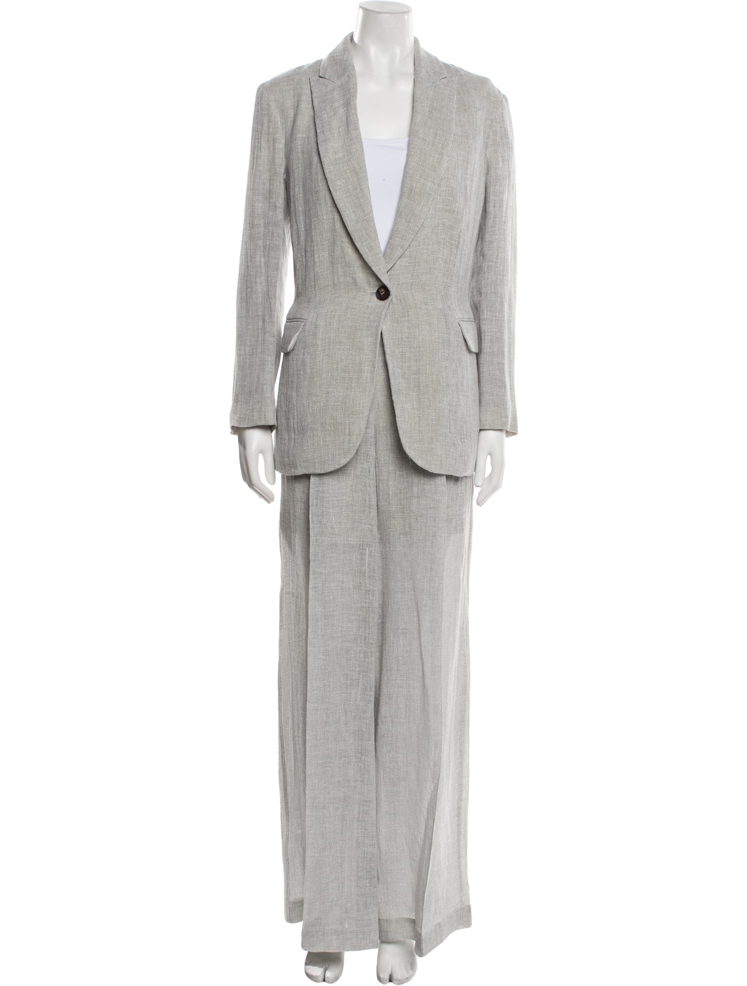 Brunello Cucinelli Linen Pantsuit w/ Tags
