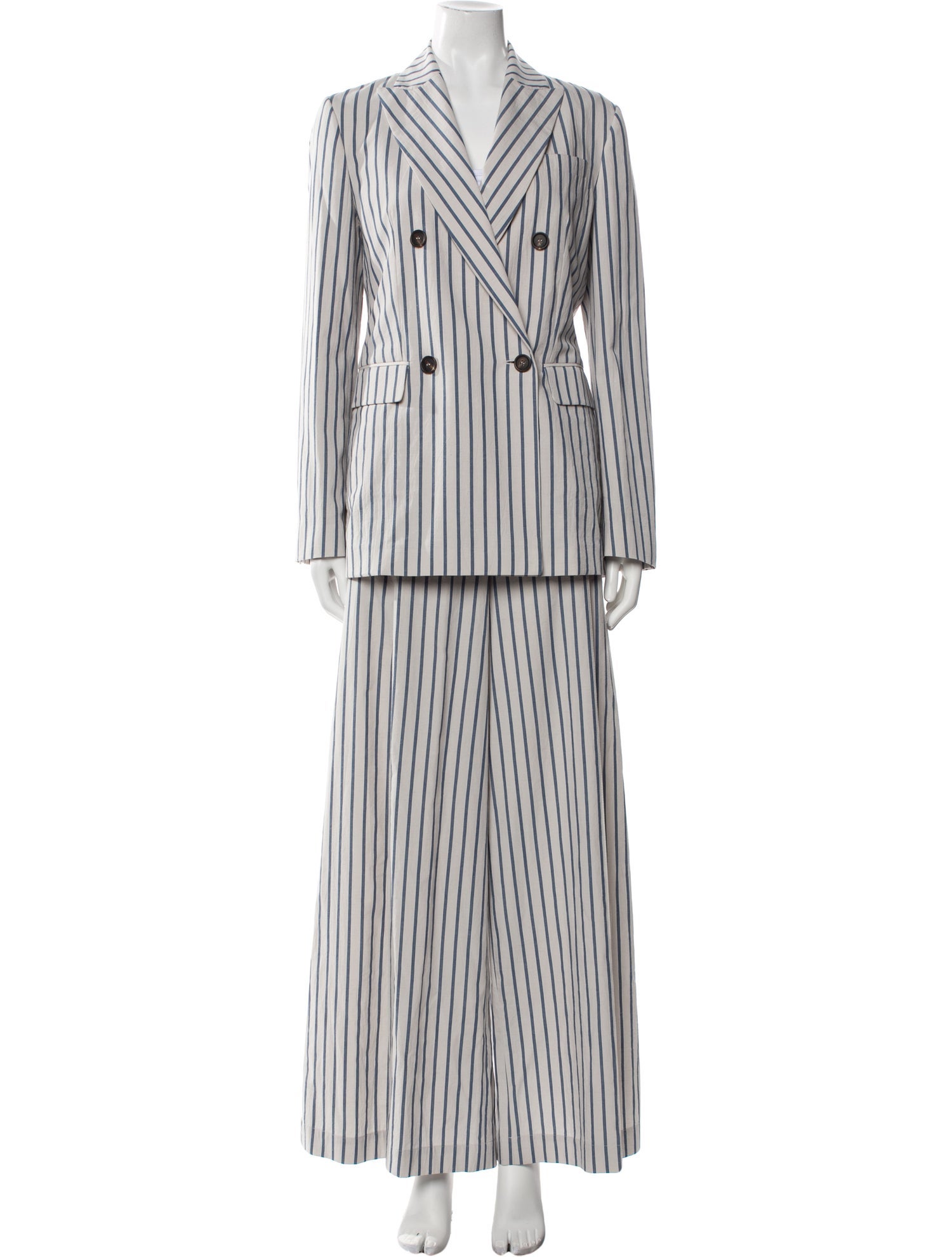 Brunello Cucinelli Striped Pantsuit