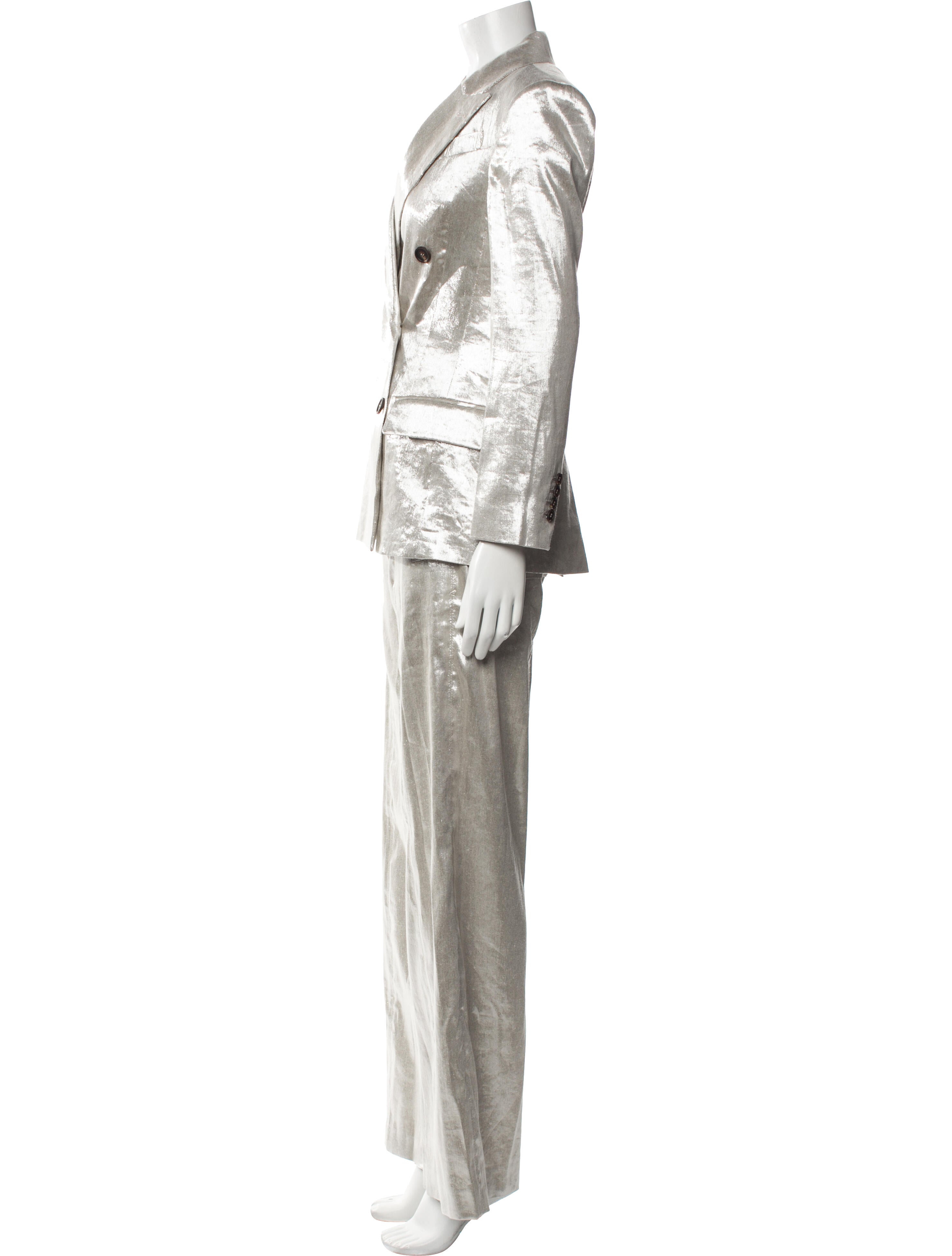 Brunello Cucinelli Linen Pantsuit