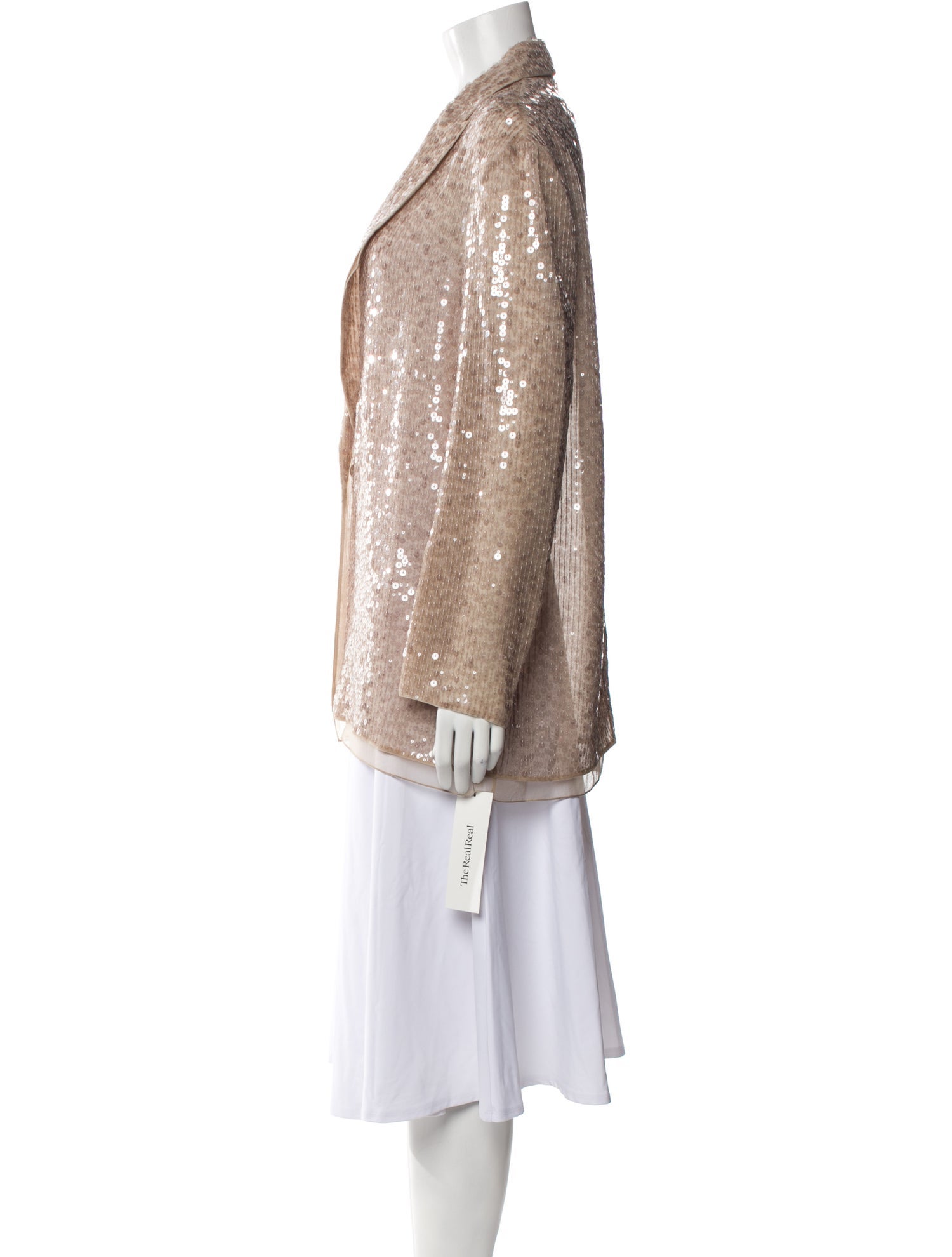 Brunello Cucinelli Silk Evening Jacket