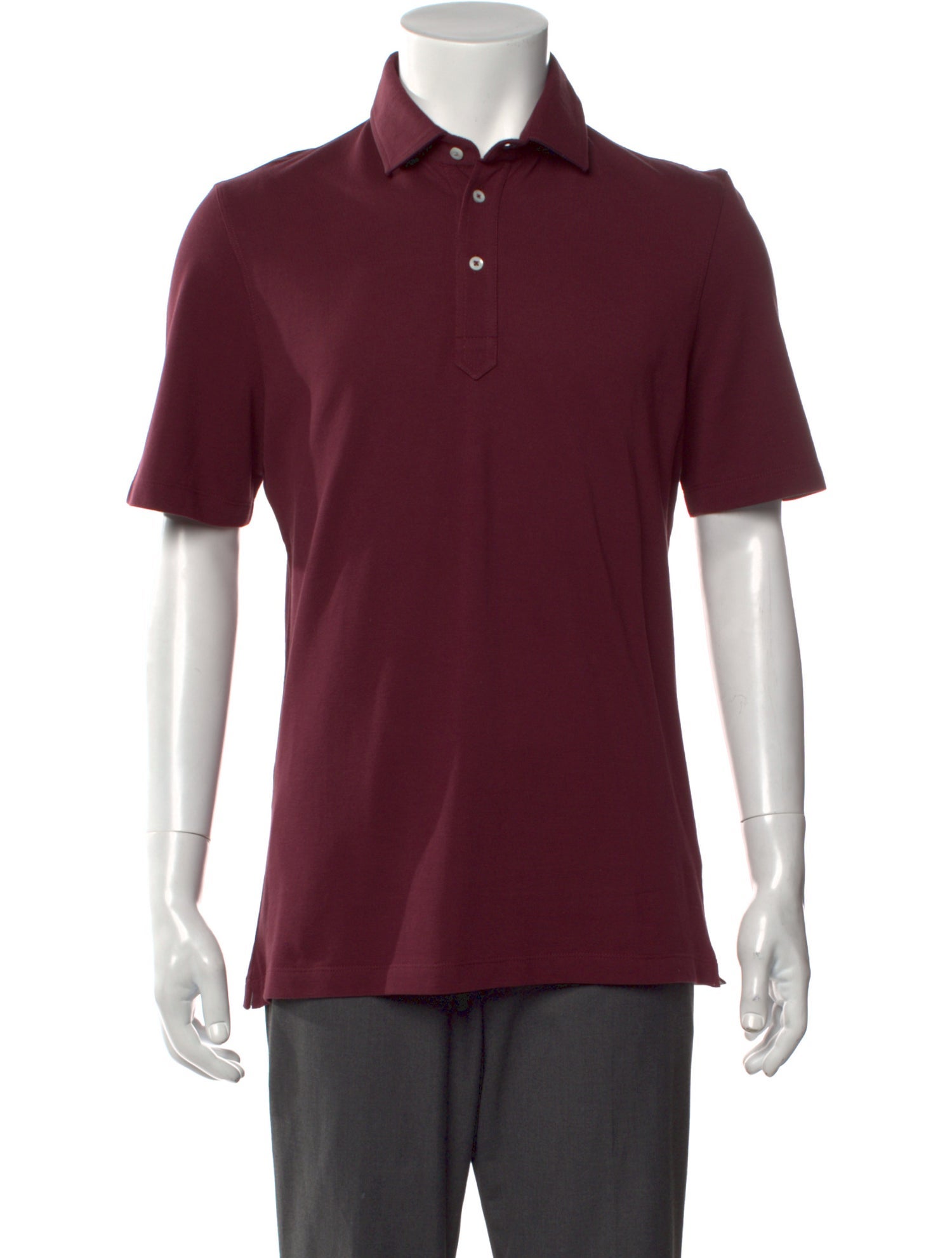 Brunello Cucinelli V-Neck Short Sleeve Polo Shirt w/ Tags