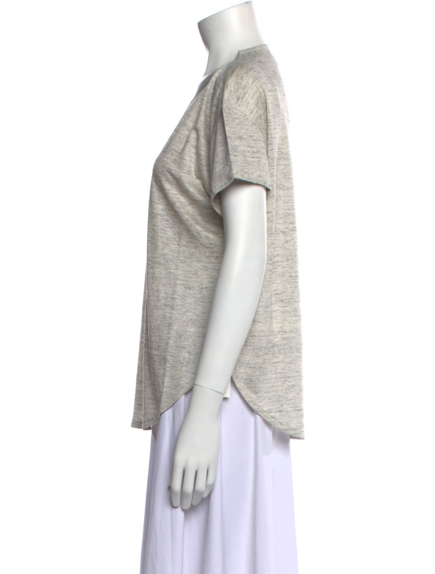 Brunello Cucinelli V-Neck Short Sleeve T-Shirt