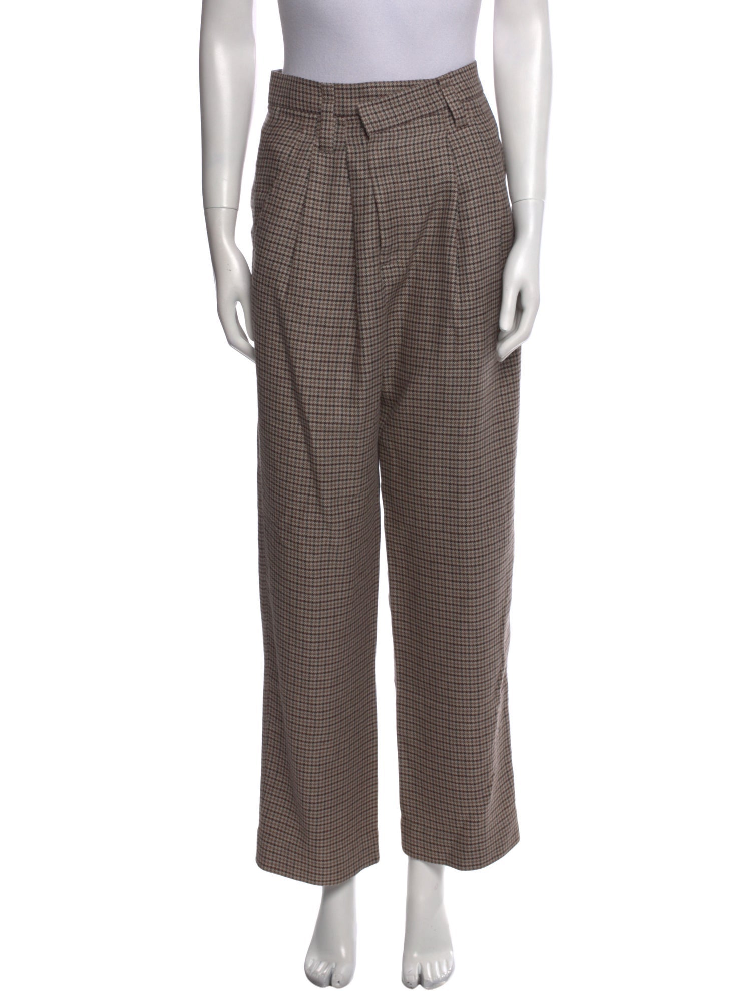 Brunello Cucinelli Linen Straight Leg Pants