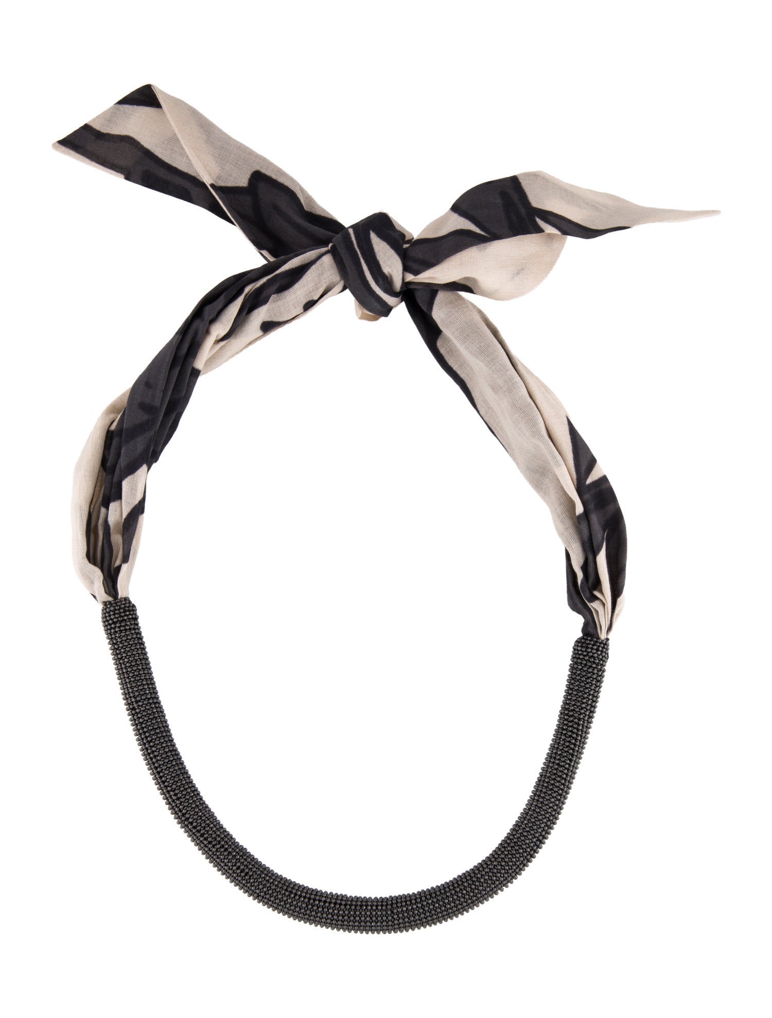 Brunello Cucinelli Scarf Collar Necklace