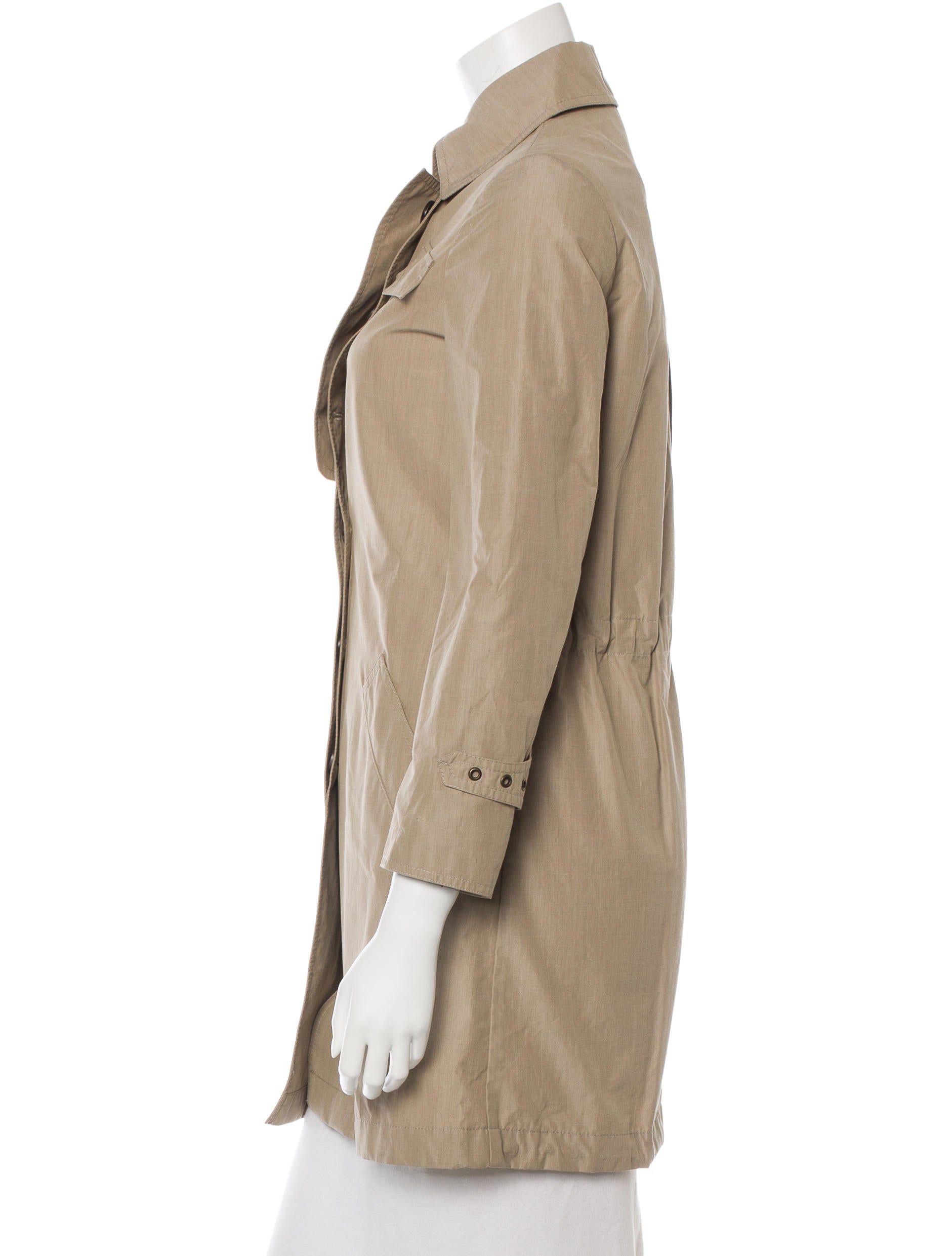 Brunello Cucinelli KneeLength Rain coat Neutrals Coats, Clothing