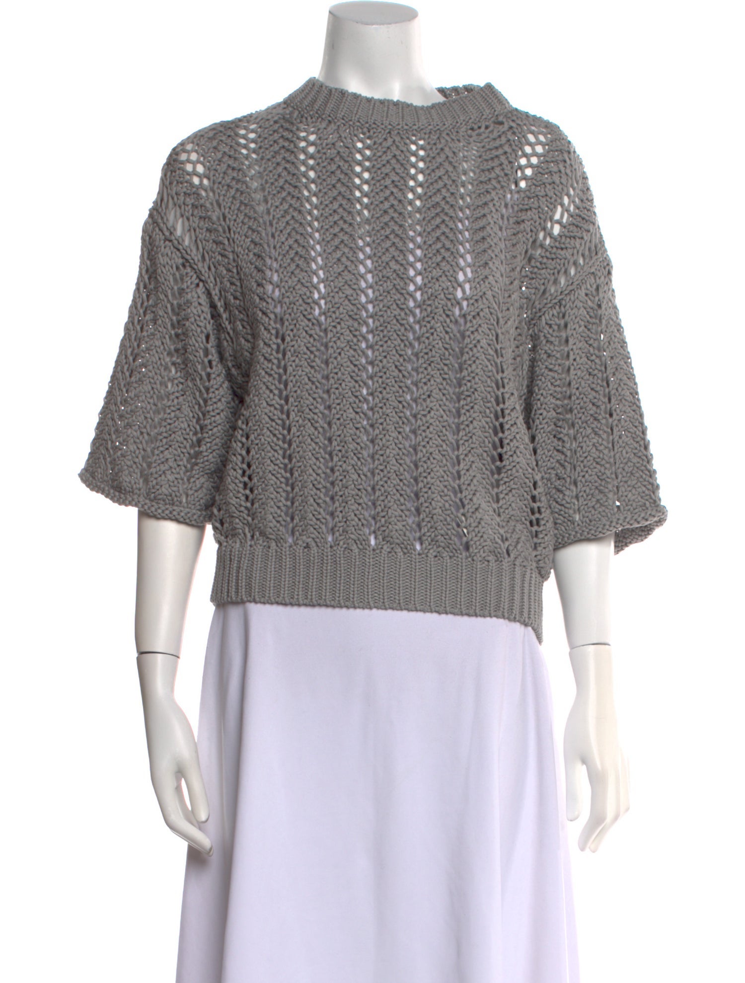 Brunello Cucinelli Mock Neck Sweater