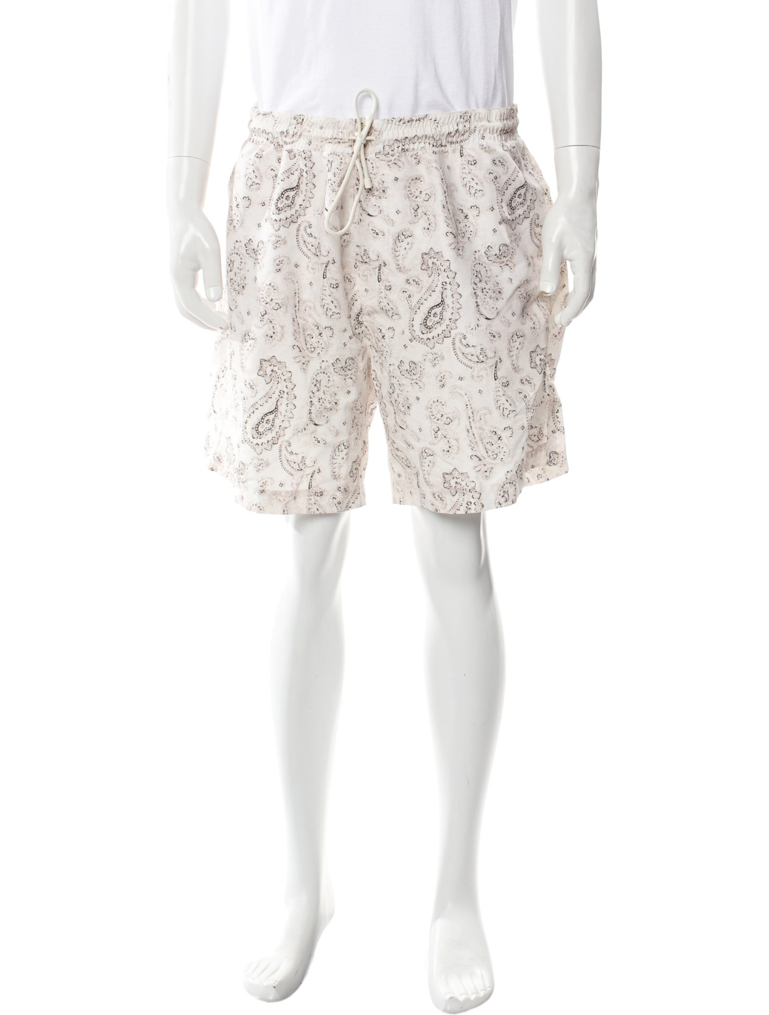 Brunello Cucinelli Paisley Print Swim Trunks