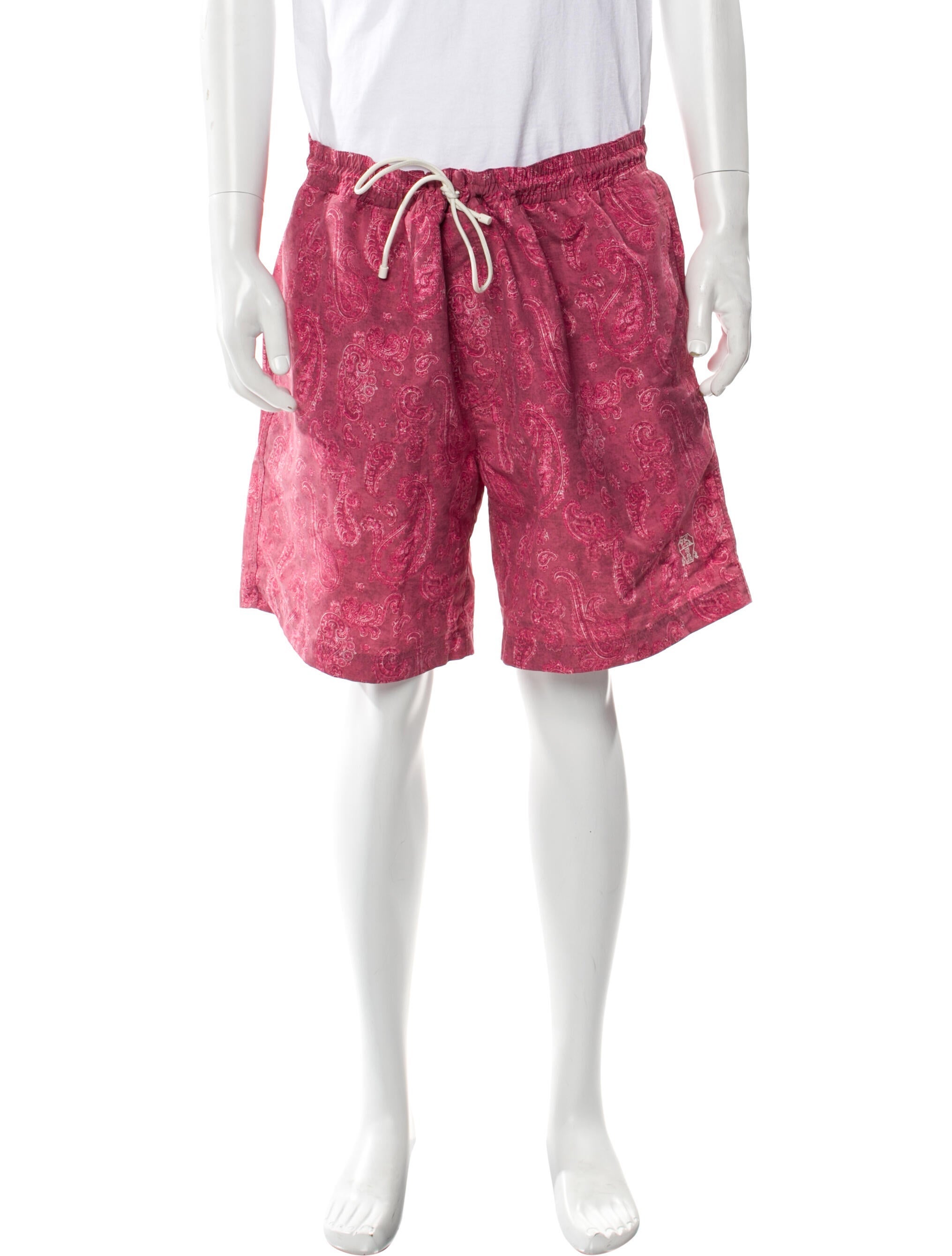 Brunello Cucinelli Paisley Print Swim Trunks